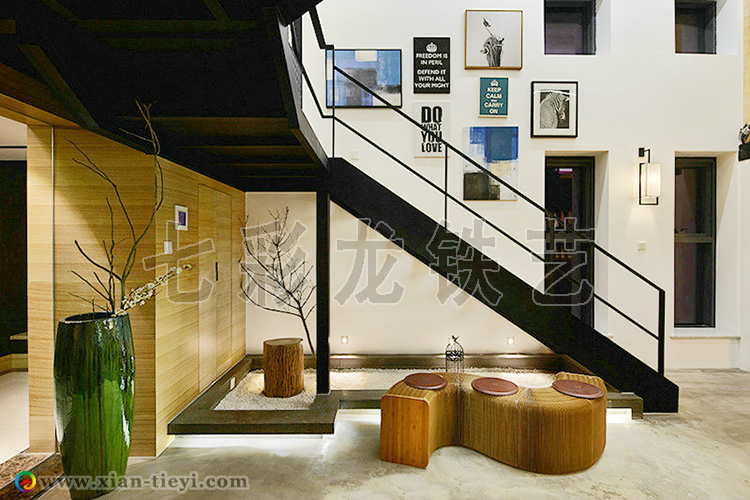 LOFT鋼結(jié)構(gòu)樓梯及夾層搭建案例展示_9