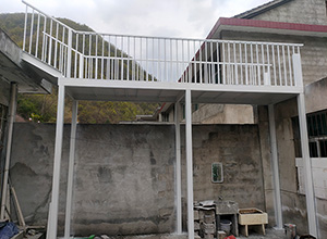 庭院鋼結(jié)構(gòu)空中走廊連廊