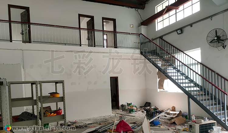 電力集團(tuán)消防鋼樓梯_2